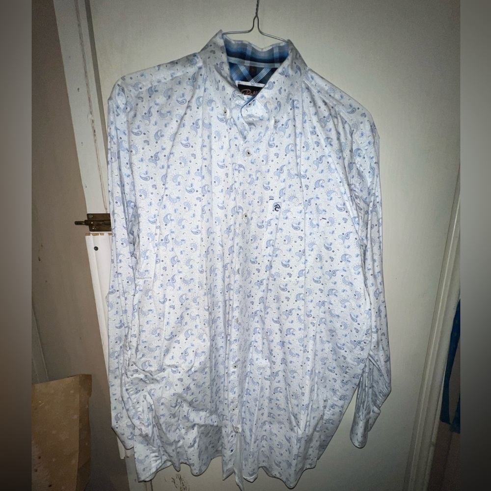 Men’s rafter C flex fit pearl snap shirt